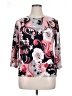 JM Collection Pink 3/4 Sleeve Blouse Size 1X - photo 1