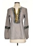 Rungolee Gray Long Sleeve Blouse Size XS - photo 1