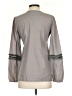 Rungolee Gray Long Sleeve Blouse Size XS - photo 2