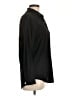 CIENNA 100% Rayon Solid Black Long Sleeve Button-Down Shirt Size L - photo 4