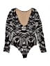 Dress the Population Black Bodysuit Size XS - photo 2