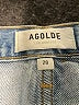 AGOLDE 100% Cotton Stars Blue Denim Shorts Size 28 waist - photo 3