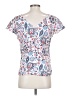 Boden 100% Linen White Short Sleeve Blouse Size 2 - photo 2