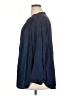 Intro 100% Lyocell Blue 3/4 Sleeve Button-Down Shirt Size 1X - photo 5