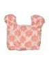 Happily Grey 100% Cotton Pink Sleeveless Blouse Size 7 - 8 - photo 2