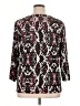 Ruby Rd. Black 3/4 Sleeve T-Shirt Size 1X - photo 2