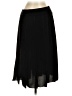 Drama 100% Polyester Solid Black Formal Skirt Size 4 - photo 1