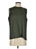 Ann Taylor LOFT Outlet 100% Polyester Green Sleeveless Blouse Size S - photo 1