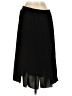Drama 100% Polyester Solid Black Formal Skirt Size 4 - photo 2