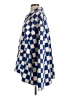 Beach Riot Checkered-gingham Blue Poncho Size L - photo 5