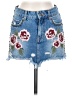 Free People Blue Denim Skirt Size 24 waist - photo 1