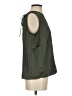 Ann Taylor LOFT Outlet 100% Polyester Green Sleeveless Blouse Size S - photo 4