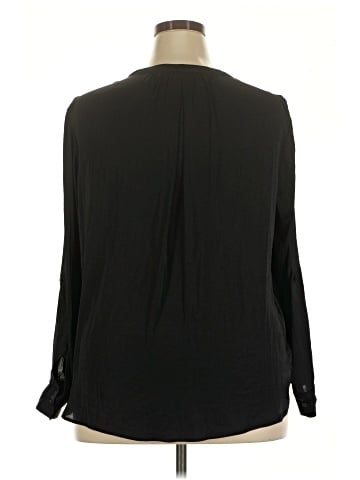 Simply Vera Vera Wang Long Sleeve Polo (view 2)