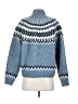 Gap Chevron-herringbone Blue Pullover Sweater Size S - photo 2