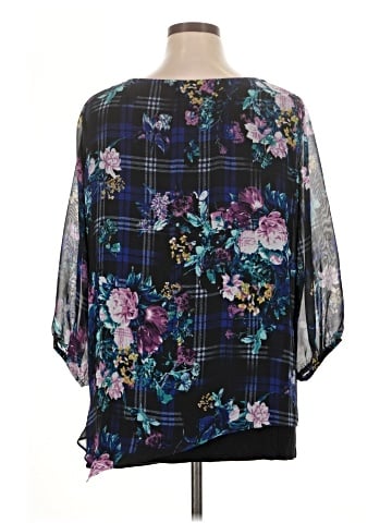 I.N. Studio 3/4 Sleeve Blouse (view 2)