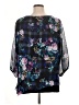 I.N. Studio 100% Polyester Black 3/4 Sleeve Blouse Size 1X - photo 2