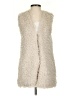 AS by DF 100% Polyester Ivory Faux Fur Vest Size S - photo 1