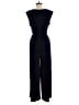 Emma & Michele Solid Blue Jumpsuit Size M - photo 2