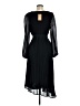 Shein 100% Polyester Black Cocktail Dress Size M - photo 2