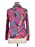 Gibiu Print Pink Long Sleeve Blouse Size 1X - photo 2