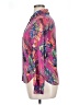 Gibiu Print Pink Long Sleeve Blouse Size 1X - photo 5