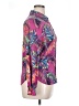 Gibiu Print Pink Long Sleeve Blouse Size 1X - photo 4