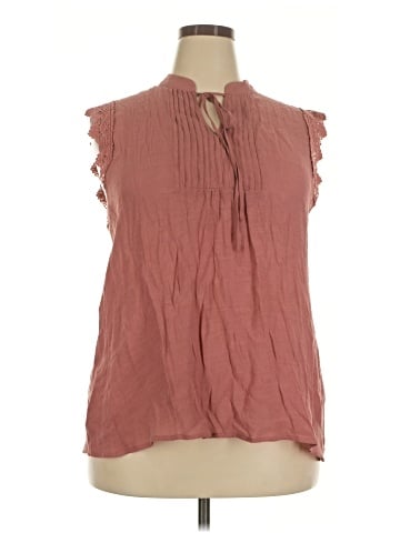 Perch by Blu Pepper Sleeveless Blouse (view 1)