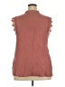 Perch by Blu Pepper Pink Sleeveless Blouse Size 2X - photo 2