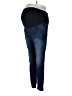 Isabel Maternity Solid Blue Jeans Size 30 waist - photo 1