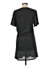 Assorted Brands 100% Cotton Polka Dots Black Casual Dress Size Med - Lg - photo 2
