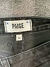 Paige Chevron-herringbone Black Jeans Size 26 waist - photo 7