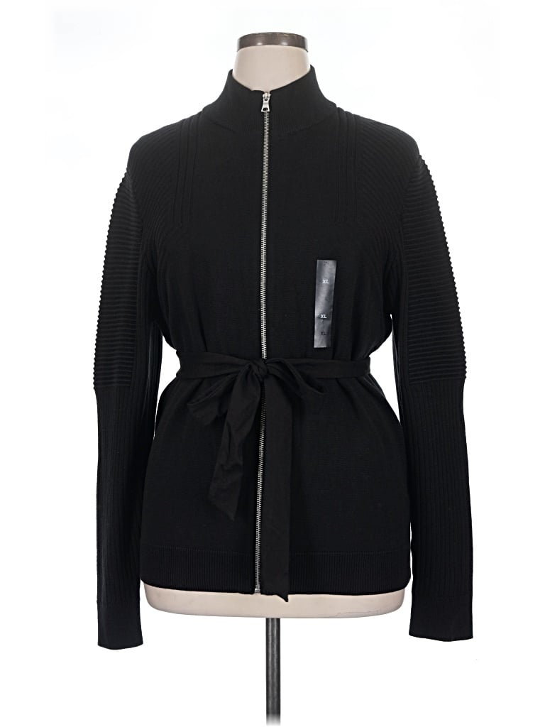 Pre-owned Inc International Concepts Jacket In Black