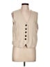 Zara 100% Polyester Tan Vest Size L - photo 1