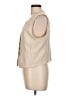 Zara 100% Polyester Tan Vest Size L - photo 5