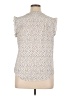 Monday Fun Ivory Sleeveless Blouse Size XL - photo 2