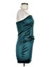 Windsor Solid Teal Cocktail Dress Size M - photo 4