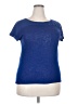 CALVIN KLEIN JEANS Blue Short Sleeve Top Size XL - photo 1