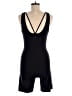 Zella Solid Black Romper Size M - photo 2