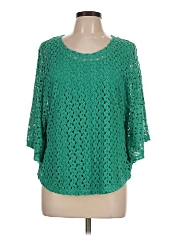 PASSPORTS 3/4 Sleeve Blouse (view 1)