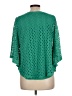 PASSPORTS Green 3/4 Sleeve Blouse Size L - photo 2