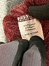Rumia Tweed Burgundy Casual Pants Size M - photo 5