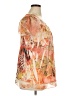 Unity 100% Polyester Orange Short Sleeve Blouse Size 1X - photo 4