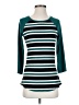 No Comment Teal 3/4 Sleeve Top Size S - photo 1