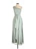 Unbranded 100% Polyester Gray Cocktail Dress Size 8 - photo 1