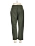 Forever 21 Solid Green Casual Pants Size L - photo 2