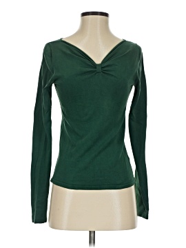 L.K. Bennett Long Sleeve Silk Top