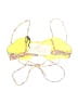 Oh Polly Paisley Yellow Swimsuit Top Size M - photo 2