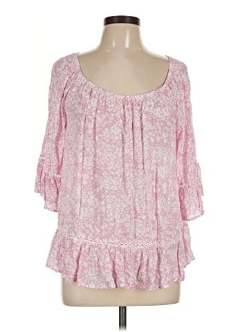 Fever 3/4 Sleeve Blouse (view 1)