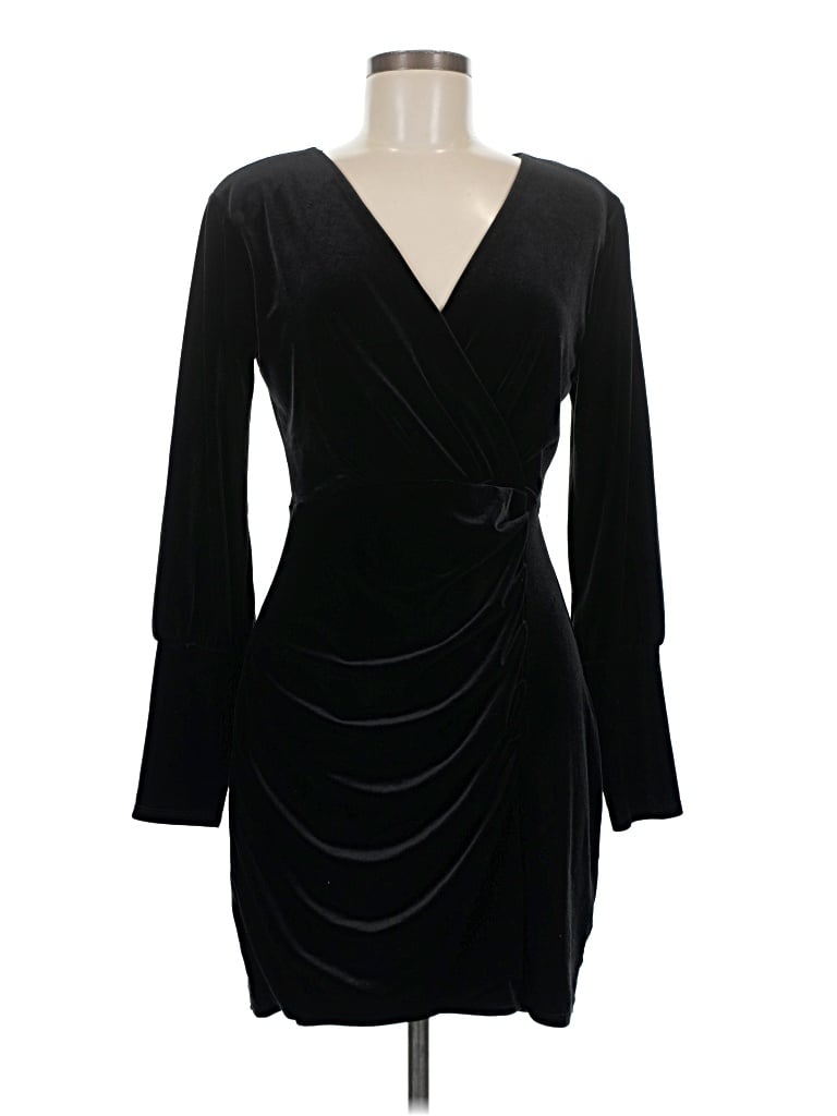 Pre-owned Express Outlet Cocktail Dress In Black