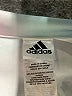 Adidas 100% Polyester Metallic Silver Track Jacket Size 5 - photo 3